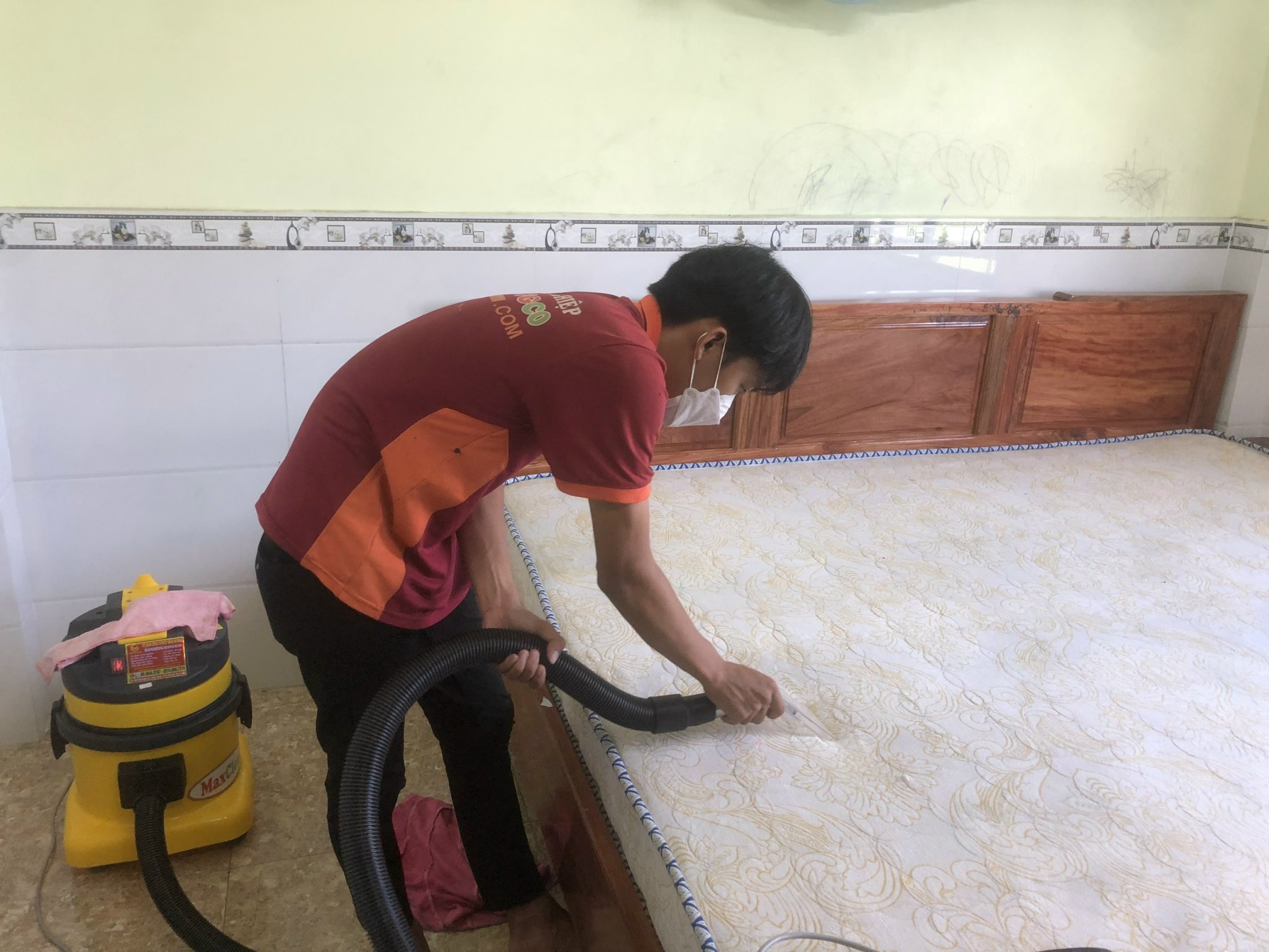 GIẶT NỆM TẠI NHÀ